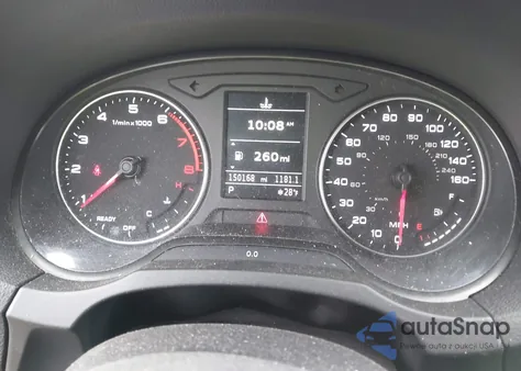 2016 Audi A3 1.8T Premium z USA, uszkodzony, nr VIN WAUA7GFF6G1115773